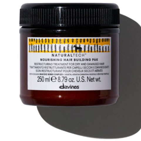 Davines NaturalTech Nourishing: Питательная восстанавливающая маска для волос (Nourishing Hair Building Pak)