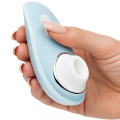 Стимулятор клитора бесконтактный Womanizer Liberty, голубой