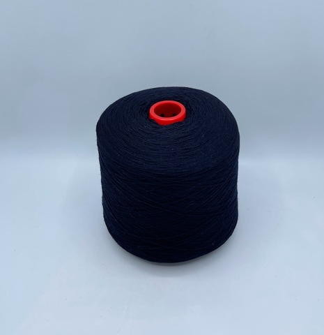 Бобинная пряжа (пр.Италия),art-Lambswool 2/17 850м/100гр, 100% Ягненок, цвет-Темно-синий(II/775). арт-32862