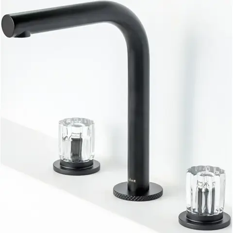 Boheme 152-B-EL Смеситель на столешницу ELEGANTE на 3 отв. BLACK