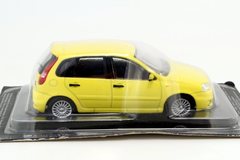 Lada Kalina Sport VAZ-1119 2008 yellow 1:43 DeAgostini Auto Legends USSR #281