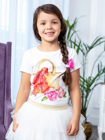 Футболка "Сумочка с бантиком"