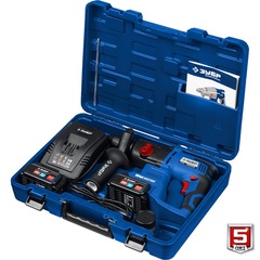 ЗУБР Т7, 20 В, 26 мм, 2 АКБ (4 А·ч), бесщеточный перфоратор, кейс, Профессионал (PB-260-42)