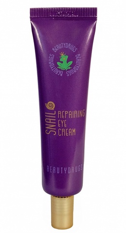 BEAUTYDRUGS Snail Repairing Eye Cream Восстанавливающий крем для глаз с экстрактом улиточной слизи