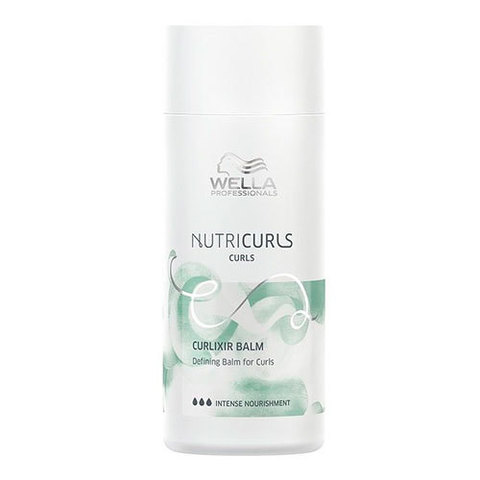 Wella Professional Invigo NutriCurls Curlixir Balm - Несмываемый крем-бальзам