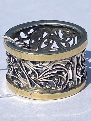 Зернь 1130у(кольцо из серебра/золота)