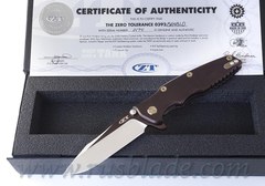 Zero Tolerance 0392BRNGLD Factory Custom 