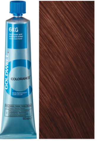 Goldwell Colorance 6KG медный темно-золотистый 60 мл