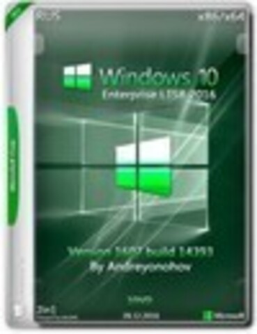 Windows 10 x86/x64 Enterprise 2016 LTSB 14393 Version 1607 by andreyonohov v.12.2016 [2016, RUS]