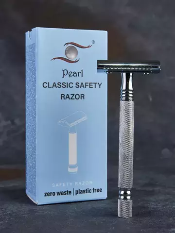 Станок для бритья Pearl SS-01 СС Chrome, closed comb,закрытая голова