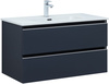 Aquanet 329592 Тумба Вега 90 2 ящ. цв.маренго (329592)