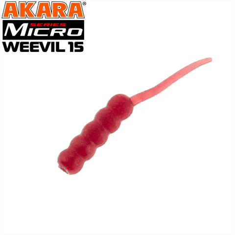 Силикон Akara MICRO Weevil 15 mm  11  (40 шт.)