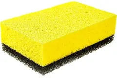 Губка целлюлозная комбинированная для удаления эпоксидной затирки 150 x 95 x 50 мм, Россия Сибртех, 86838