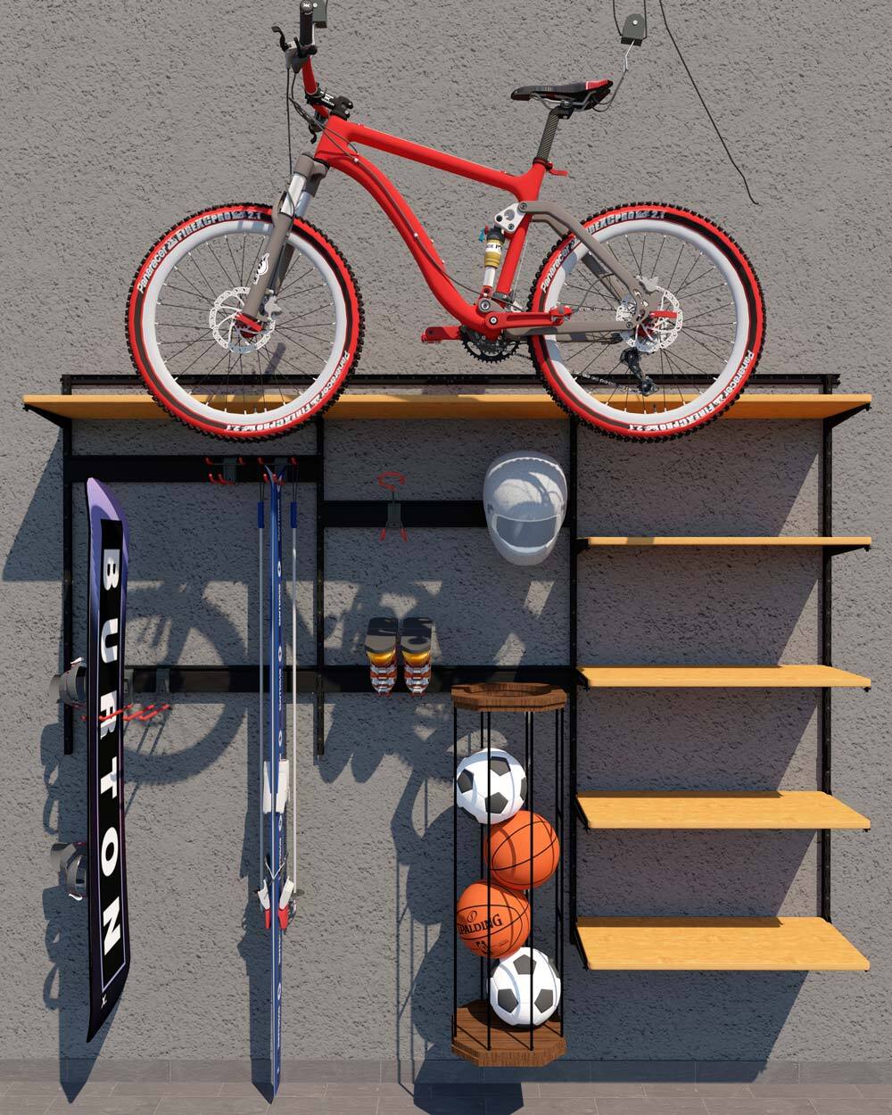 Парковки для велосипедов из дерева