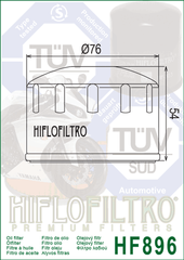 Фильтр масляный Hiflo Filtro HF896