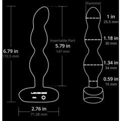 Вибрационные и вращающиеся анальные шарики с управлением на расстоянии Ridge Lovense
