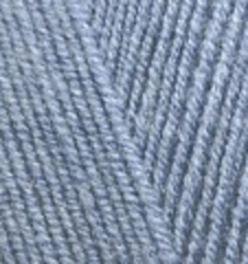 ALIZE "LANAGOLD FINE", 49% Шерсть, 51% Акрил, 100 гр, 390 м, 221 светлый джинс