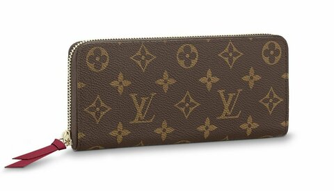 Кошелек Louis Vuitton Clemence коричневый