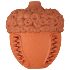 Mr.Kranch игрушка для собак Орех с пищалкой коричневая с ароматом сливок 8,5*10 см