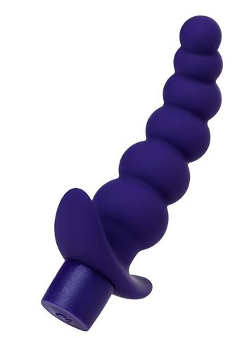 Фиолетовый силиконовый анальный вибратор Dandy - 13,5 см. - ToyFa ToDo 358004
