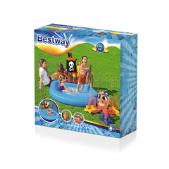 Детский надувной игровой бассейн Ships Ahoy 140 x 130 см, Bestway, 52211