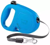 Рулетка для собак с лентой FLIPPYONE S 4 м 15 кг синяя