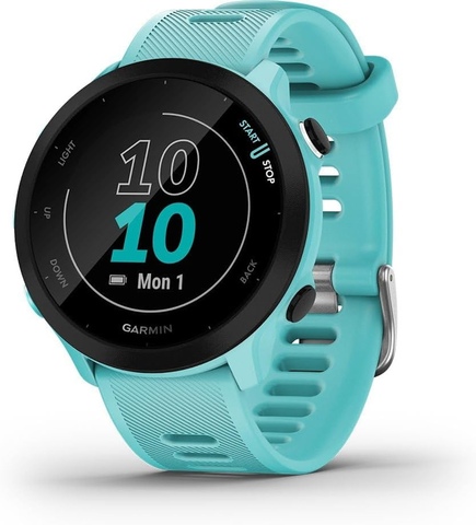 Умные часы Garmin Forerunner 55 42 мм, Аква | Aqua  (010-02562-12)