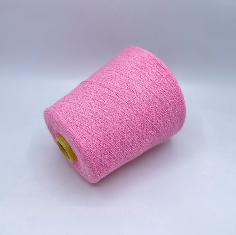 Iafil (пр.Италия),art-Pima boucle 1600м/100гр, 68% Хлопок 32% Полиамид, цвет-Розовый(610/596), арт.33011