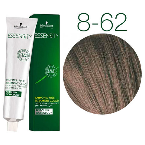 Schwarzkopf Professional Essensity 8-62 (Светлый русый шоколадный пепельный) - Безаммиачный краситель для волос