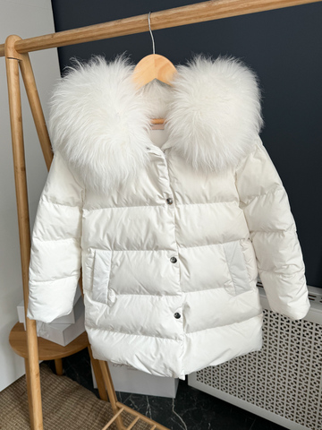 Пуховое пальто Yves Salomon, 128