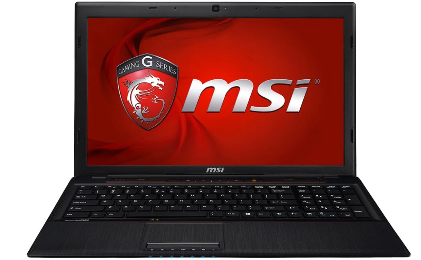 15.6 MSI MS 16GH 1920x1080 Intel Core i7 4710HQ RAM 8 SSD 128 Nvidia GeForce GTX 850M Windows 10 Pro