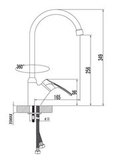 Смеситель для кухни LEMARK OMEGA LM3105C