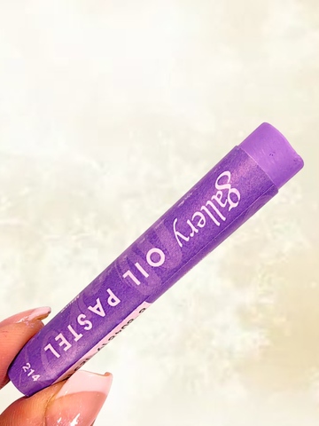 Пастель масляная мягкая профессиональная MUNGYO Gallery Лиловый №214 (3шт)