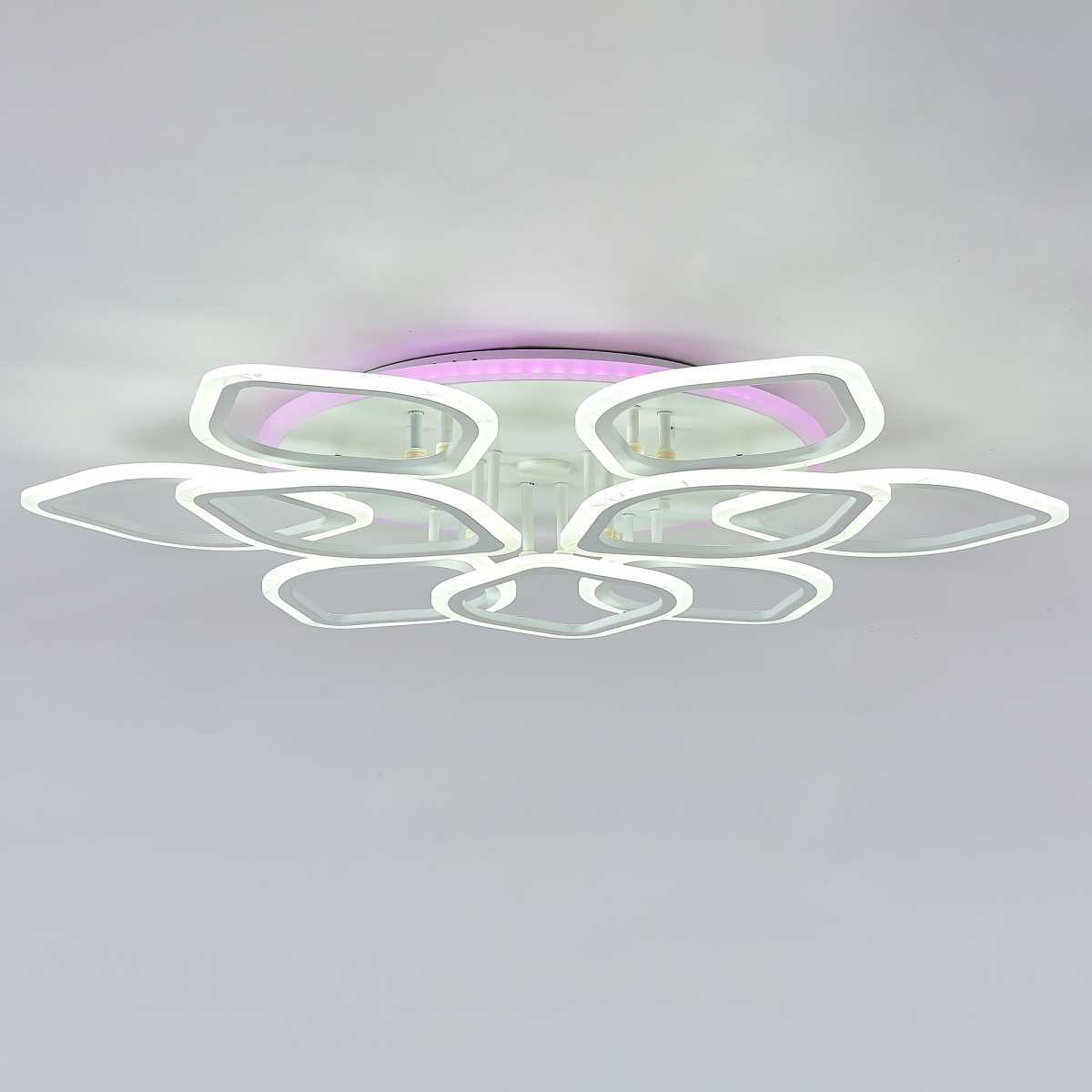 Потолочная светодиодная люстра Citilux Ромби Смарт CL236A190E