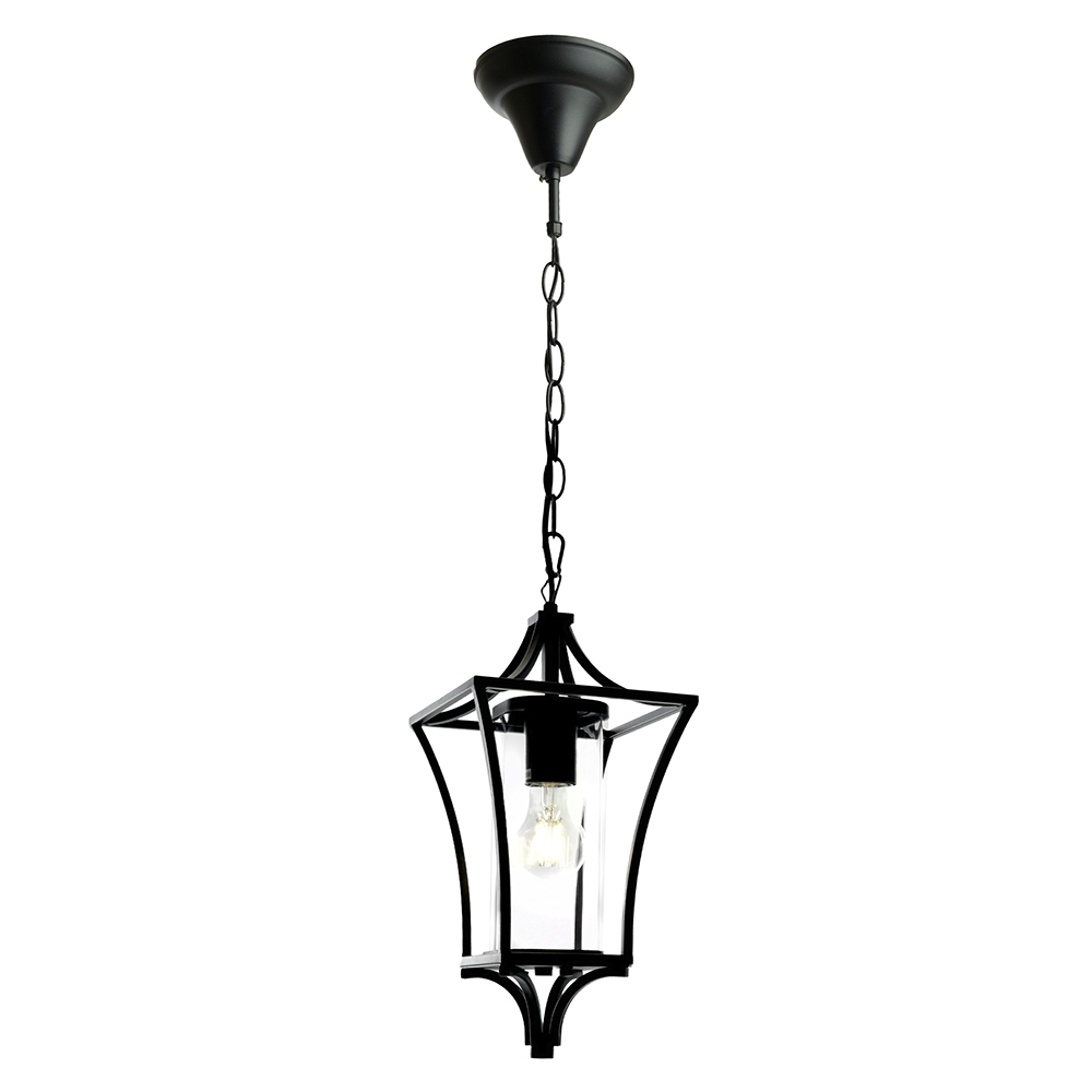 Светильник садово-парковый Feron PL735 на цепочке 60W E27 230V, черный 51271