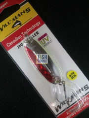 Блесна зим. GK Willmans Jig Killer 7гр. 57мм. цв.026 UV Glow