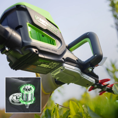 Кусторез Greenworks GC82HT2 82V (61 см) аккумуляторный, без АКБ и ЗУ