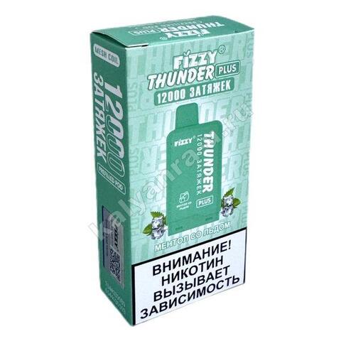 Картридж Fizzy Thunder Plus 12000 затяжек - Ментол со Льдом