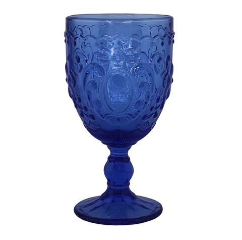 Набор бокалов из 6 штук, 350 мл - Синий - купить