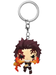 Брелок Funko Pocket POP! Demon Slayer Tanjiro Kamado (Dancing Flash)