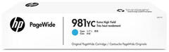 Картридж HP 981YC L0R17YC для HP PageWide Managed MFP E58650, голубой (16 000 стр.)