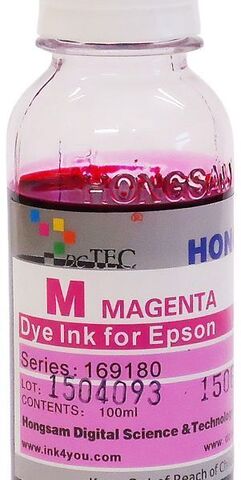 Чернила DCtec 901300 для Epson. Пурпурные, водорастворимые, 100 мл.