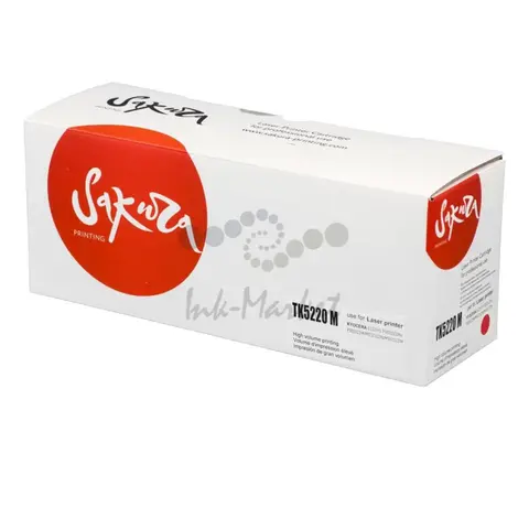 Картридж Sakura TK5220M (1T02R9BNL1) для Kyocera Mita, пурпурный, 1200 к.