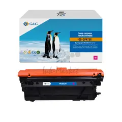 Картридж HP GG-CF473X 657X (23 000 стр.) пурпурный для многофункциональных устройств HP Color LaserJet Pro M681dn, HP Color LaserJet Pro M682f