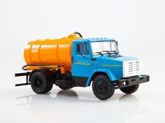 ZIL-4333 KO-520 lavatory truck blue-orange 1:43 Legendary trucks USSR #5