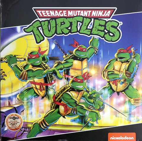 Виниловая пластинка. OST - Teenage Mutant Ninja Turtles (Pizza Color Vinyl)