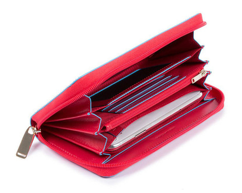 Кошелек женский Piquadro Blue Square PD1515B2R/G5 жёлтый, кожа натуральная