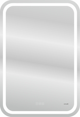 ЗЕРКАЛО LED 051 PRO 55*80, С ПОДСВЕТКОЙ, АНТИЗАПОТЕВАНИЕ, Ф-ЦИЯ ЗВОНКА