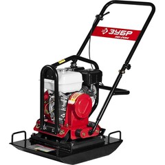 Виброплита бензиновая ЗУБР ЗВПБ-20 ГХ - [86 кг / 20 кН / Honda GX160]