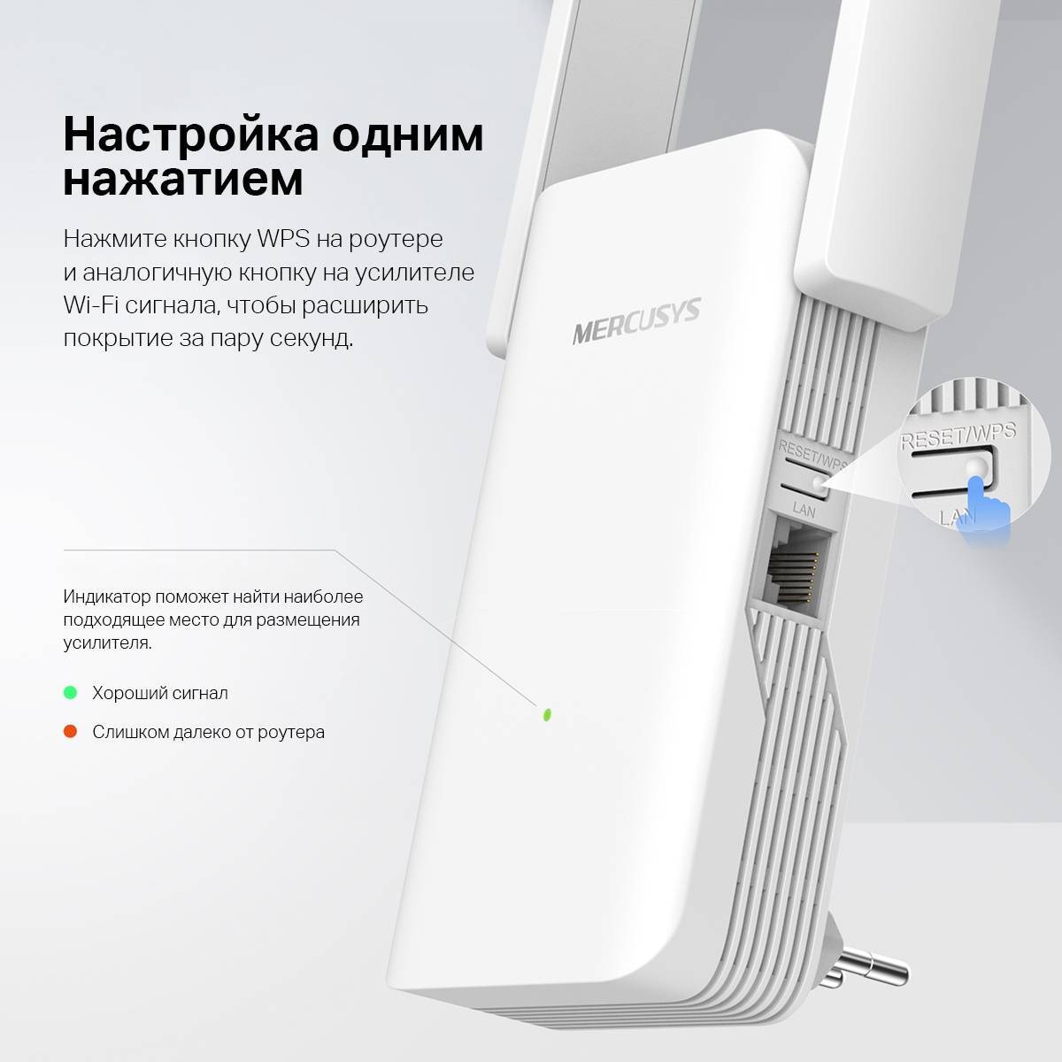 Усилитель Wi-Fi AX1800 Wi-Fi 6 Range Extender – купить по низкой цене в  Инк-Маркет.ру с доставкой